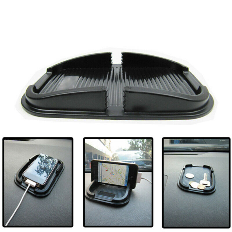 Black Mobile Phone Anti-skid Car Bracket Car Dashboard Holder Phone Mat Bracket