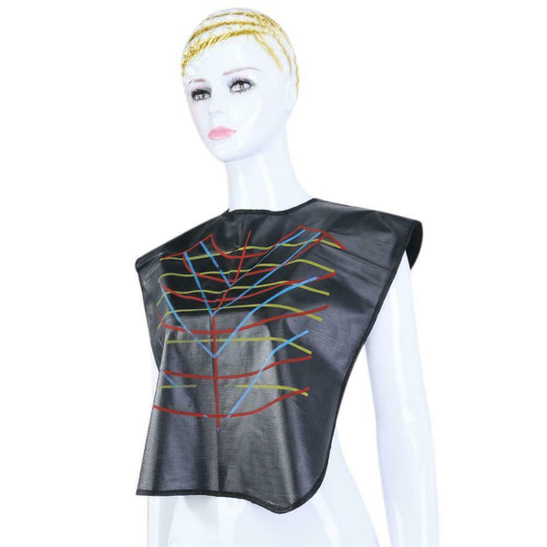 Professional Barber Waterproof Hair Coloring Shawl Cape Hairdresser Wrap A#S