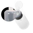 Plastic Pressed Pump Bottle Nail Polish Remover Dispenser Refillable Bottle D0O6