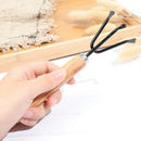 2PCS/Set Mini Garden Shovels Claw Tool with Wooden Handles DIY Garden Hand T Nw