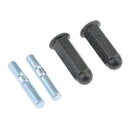 Pit Bike Exhaust Manifold Stud Nuts M6 Bolts Set for 110 125 140 160 200cc