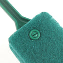 2 head cleaning brush plastic sponge aquarium cleaning fish tank accessories Gw