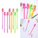 8x Lovely Ballpoint Ink Gel Pen Drawing Coloring Gel Pens For Student Gift