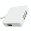 3-in-1 1080P Full HD Mini Display Port DP to HDMI / DVI / DP Adapter Cable