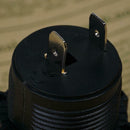 Car Boat Motorcycle Cigarette Lighter Socket Power Plug Outlet &Cover Black Sets