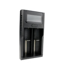 Dual Solts Smart Lcd Battery Charger Short Circuit Protection for 26650 186 C7F5