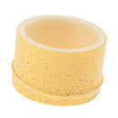 Plastic Pet Feeding Plate Reptile Feeding Bowl Food Water Dish Yellow