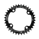 Bike Chainring 104 BCD Single Speed Chain Ring 32T 34T 36T 38T Black 36T