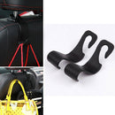 4pcs Universal Car Back Seat Headrest Hanger Holder Hooks For Bag Purse Tools