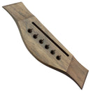 6-string Rosewood Saddle Thru Guitar Bridge for Acoustic Classical Guitar