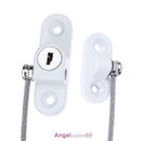 Window Restrictor Ventilator Safety Device Key Lock Child Kids Baby Limit Cable