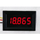 DC 3.5-30V Mini 5 Digit Digital LED Voltmeter Volt Meter Panel Car 2 Packs