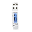 Din Rail Wattmeter Energy Meter Watt Meter Single Phase Two Wire Digital Me