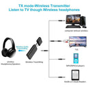 USB Wireless Stereo Bluetooth Audio Receiver Transmitter 3.5mm Car Adapter
