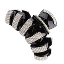 Fashion Full Crystal Rhinestone Hair Claw Clamp Clip Headpiece Accessory