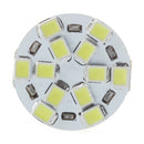 G4 Bulb 3528 SMD 120 LEDs White Nature 6000k-7000K 600lm 12-30V AC / DC