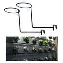 2 Pcs Helmet Holder Jacket Hat Display Wall