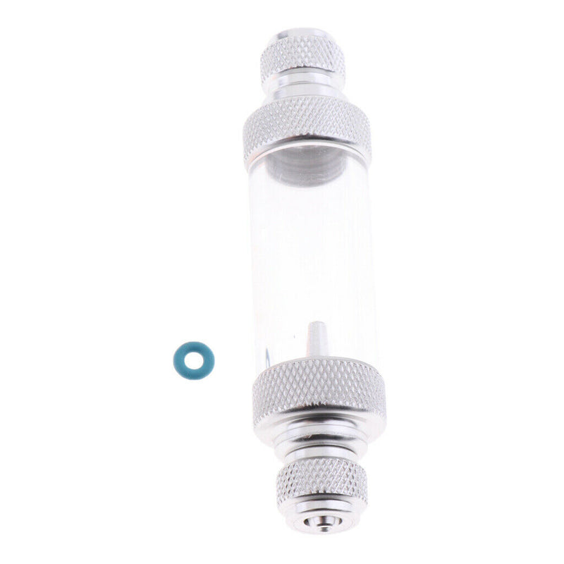 Aluminum Alloy Aquarium CO2 Bubble Counter Check Valve