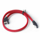 50CM SATA 3.0 III SATA3 7pin Data Cable Right Angle 6Gb/s SSD Cables HDD Ha