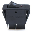 12V 35A Universal Car Red LED Fog Light Rocker Switch Dash Dashboard 4 lj