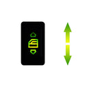 Universal Car Power Window Switch Lamp 6 pin 20A OFF/ON SPST Rocker DC 12V/24V