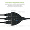 3Port HDMI 1080P 3:1Switcher Adapter for connect multiple device to 1 HDTV TV ï¼W