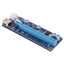 60cm PCI-E Riser1 X 16X PCI-E USB3.0 009S Adapter Card Cable for BTC Miner A