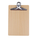 Mini Wood Clipboard Clip Hardboard 8.5 x 5.7 inches - Handy and Secure Hold