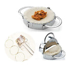 Eco-Friendly Stainless Steel Dumpling Maker and Dough Press for Home Kitche