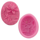 Beautiful Lotus Handmade Soap Candle Mould Cake Chocolate Candy Cookies Baking*
