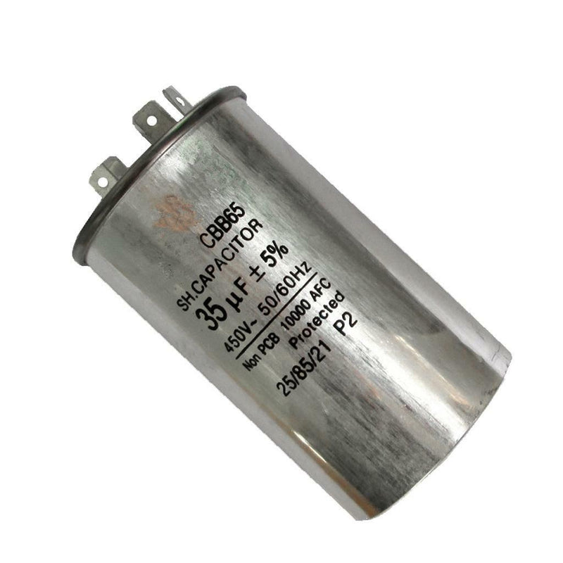 3Pc Air Conditioner Motor Run CBB65 Capacitor 35mfd 450V VAC Volt 35uf Round
