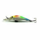 Minnow Fishing Lures 8x 0.2oz Realistic Bass Bait for Fishing