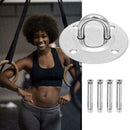 5pcs Stainless Steel Rotatable Hammock Swing Hanger Hook Fixed Hanging Z7Q4