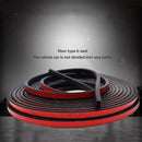 2x 5M B Trim Rubber Strip Universal Car Door Edge Seal Weather-strip 12*6mm