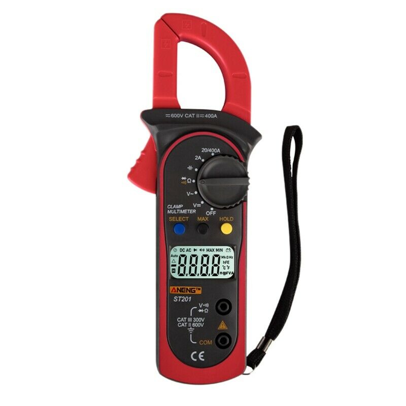 Aneng Digital Clamp Multimeter St201 2000 Counts Meter Ammeter Ac/Dc Voltag B1R3