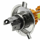 H4 Motorcycle 10W LED 3 COB Motorcycle Headlight Bulb 500LM Hi/Lo Beam Light BX