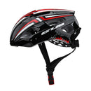 Bicycle Helmet MTB Road Cycling Bike Safety Helmet LED Rear Light & Pair Gloves