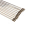 100PCS 4.6x150mm Stainless Steel Exhaust Wrap Coated Locking Cable Zip Ties
