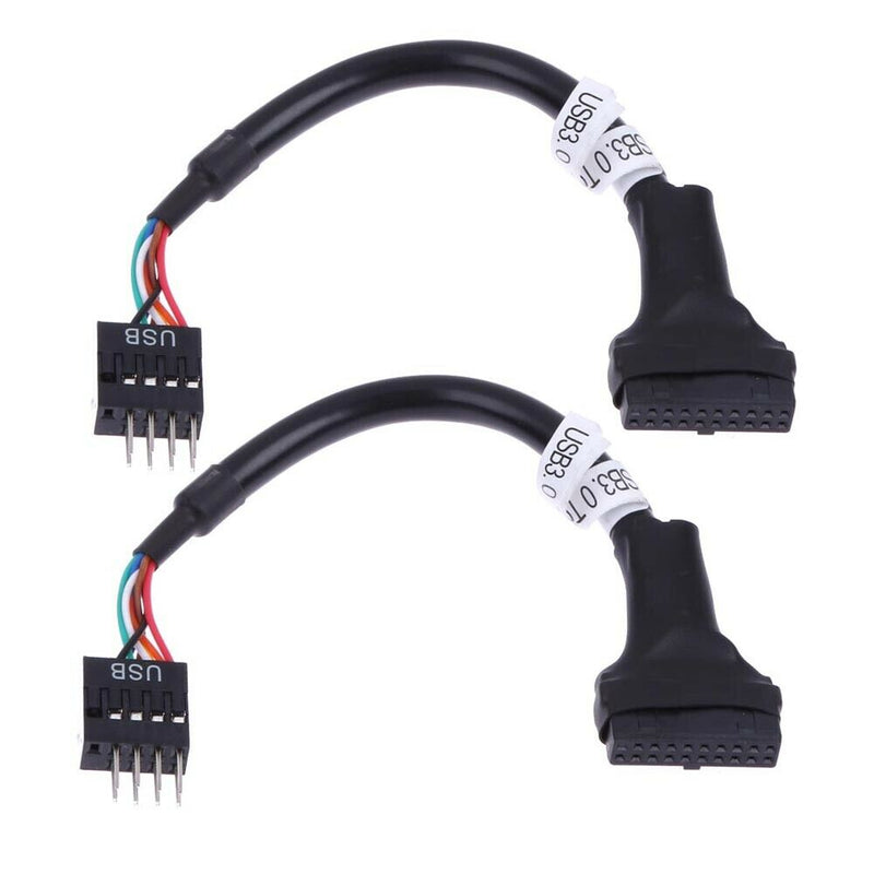 20/19 Pin USB3.0 Female to 9 Pin USB2.0 Male Motherboard Cable