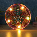 DIY Special Shape Drill LED Diamond Painting Light Palm Cross Stitch Lamp