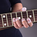 Guitar Slides Set Include 10 Pieces Guitar Picks, 4 Pieces Plastic Thumb &  Z5S8