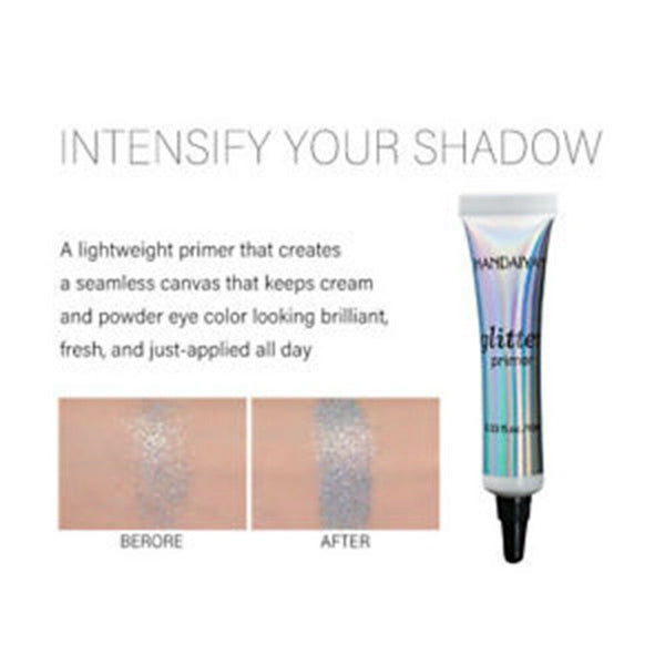 Multifunction Glitter Shimmer Base Glue Face Makeup Eyeshadow Primer Cosmetic--