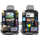 2Pcs Car Seat Back Protector Cover for Children Baby Kick Mat Protect Stora