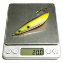 5 Pieces Rattling Minnow Spoon Fishing Lure 8.5cm 20g Freshwater Saltwater