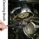 Semi-Automatic Coffee Machine Cleaning Brush Detachable Nylon Bristle Brush