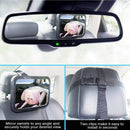 Baby Car Mirror, Safety Car Seat Mirror for Rear Facing Infant with Wide Cr