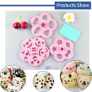 4PCS Christmas Sushi Mold DIY Rice Ball Press Mould Lunch Bento Maker Tool