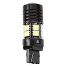 2 x White T20 7443 7440 13 SMD 5050 LED Backup Light Reverse Lamp Bulb