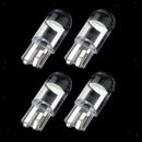 2Pieces 194 T10 DC12V LED Bulb Wedge License Plate Light for Motorbike White