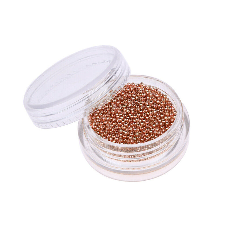 10g/pot Mini Caviar Beads DIY Gel Polish Nail Art Tips Decoration